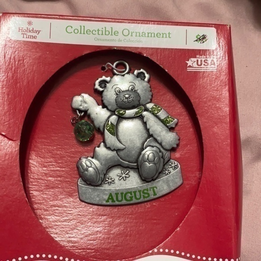 Holiday Time collectible ornament